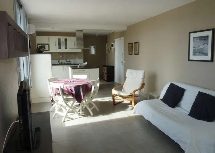 Appartement 3 Pieces Avec Grande Terrasse, Piscine Et Parking, A 100m De La - Fr-1-328-272